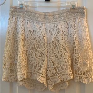 Crocheted Shorts